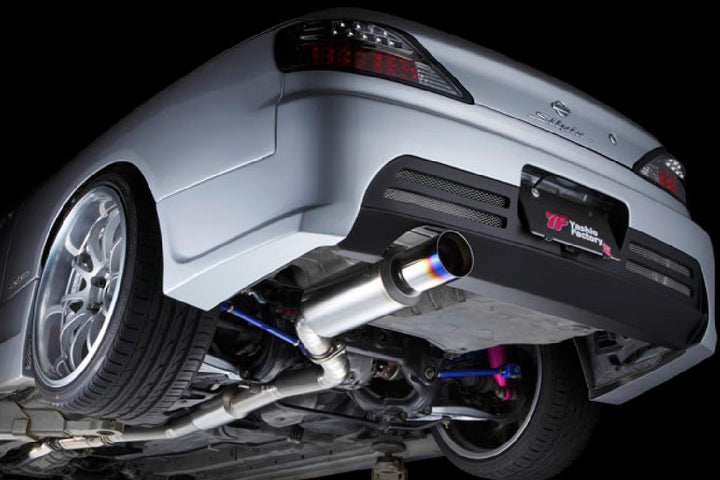 Yashio Factory | Super Silent Titanium Muffler for Nissan Silvia (S14 / S15) 240SX