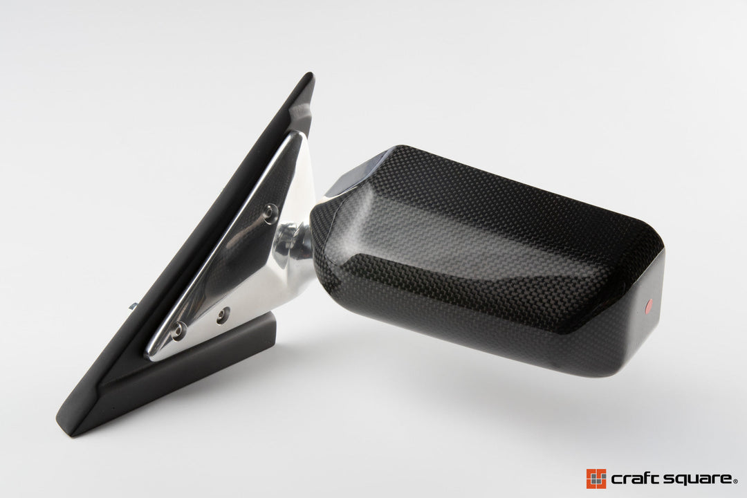 Craft Square | Touring Competition Dry Carbon Mirrors TCA-F for Nissan Skyline GT-R R32 (BNR32)