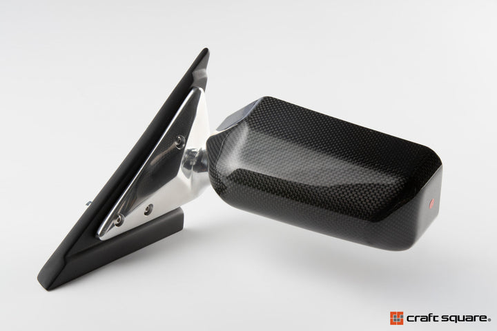 Craft Square | Touring Competition Dry Carbon Mirrors TCA-F for Nissan Skyline GT-R R32 (BNR32)