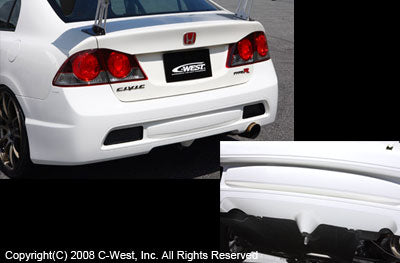 C-West | Rear Bumper for Honda Civic Type R (FD2) - photo 1