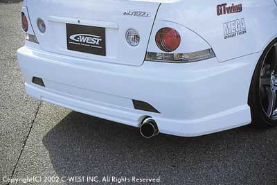 C-West | Rear Bumper for Toyota Altezza (SXE10) - photo 1