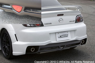 C-West | Rear Bumper for Mazda RX-8 (SE3P) - photo 1