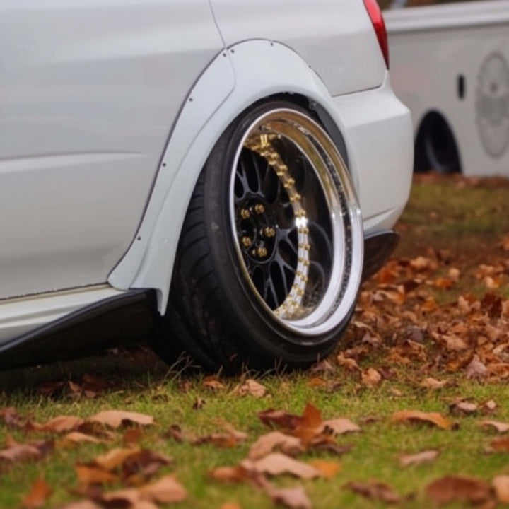 N-Style Custom | Type 9 Rear Fender Flares +60mm For Subaru Impreza GDB