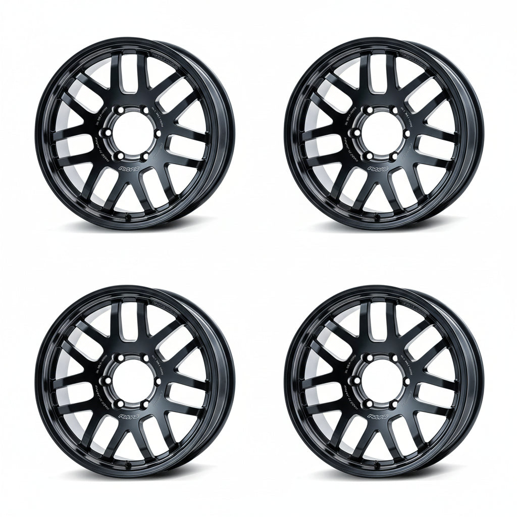 Rays | RAYS OFFROAD 07X 2324 Matte Translucent Black | 6X139.7 | 18X9.0 +0 (Set)