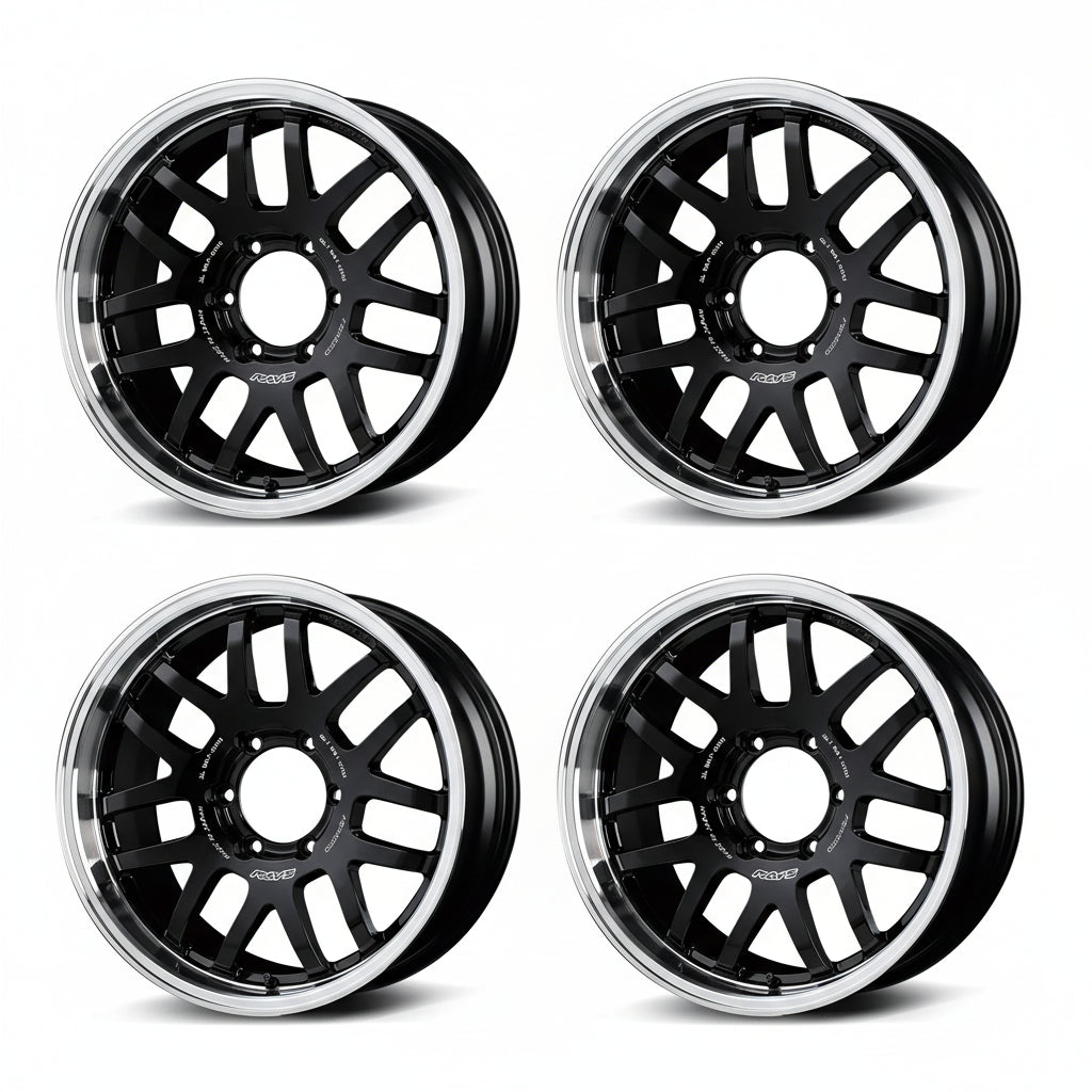 Rays | RAYS OFFROAD 07X Black/Rim DC | 6X139.7 | 17X8.0 +20 (Set)