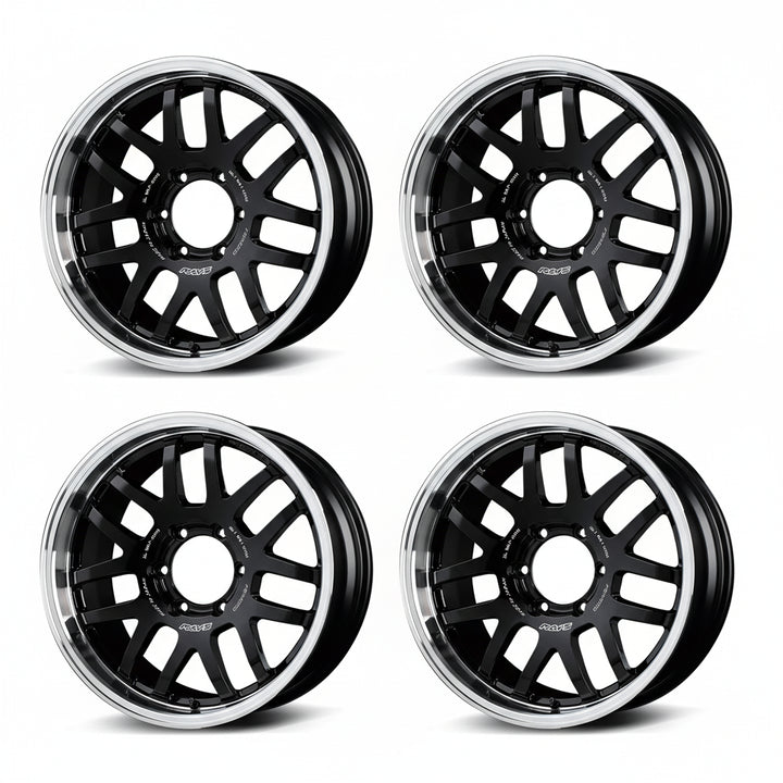 Rays | RAYS OFFROAD 07X Black/Rim DC | 6X139.7 | 17X8.0 +20 (Set)