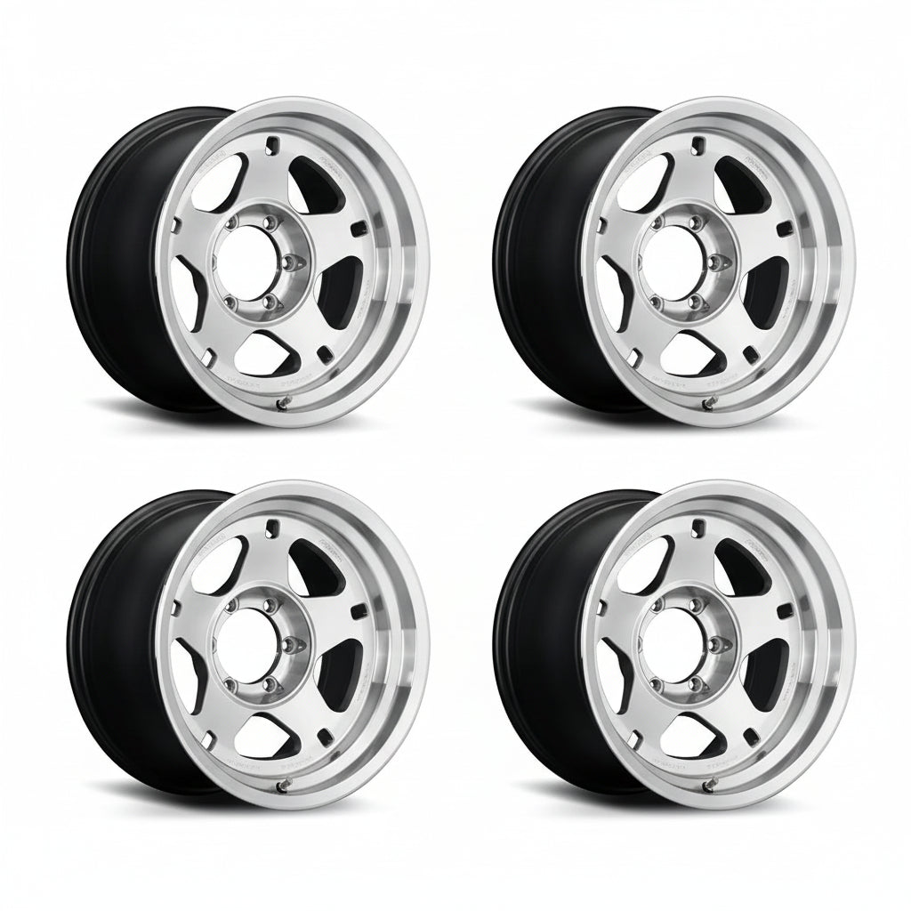 Rays | RAYS OFFROAD 05X Diamond Silver/Full DC | 5X139.7 | 18X7.0 +8 (Set)