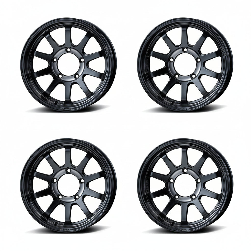 Rays | RAYS OFFROAD A-LAP-J 2324 Matte Translucent Black | 5X139.7 | 16X6.0 -5 (Set)