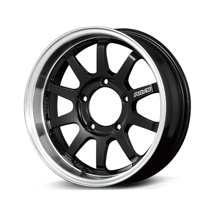 Rays | RAYS OFFROAD A-LAP-J Black/Rim DC | 5X139.7 | 16X6.0 -5 (Set)