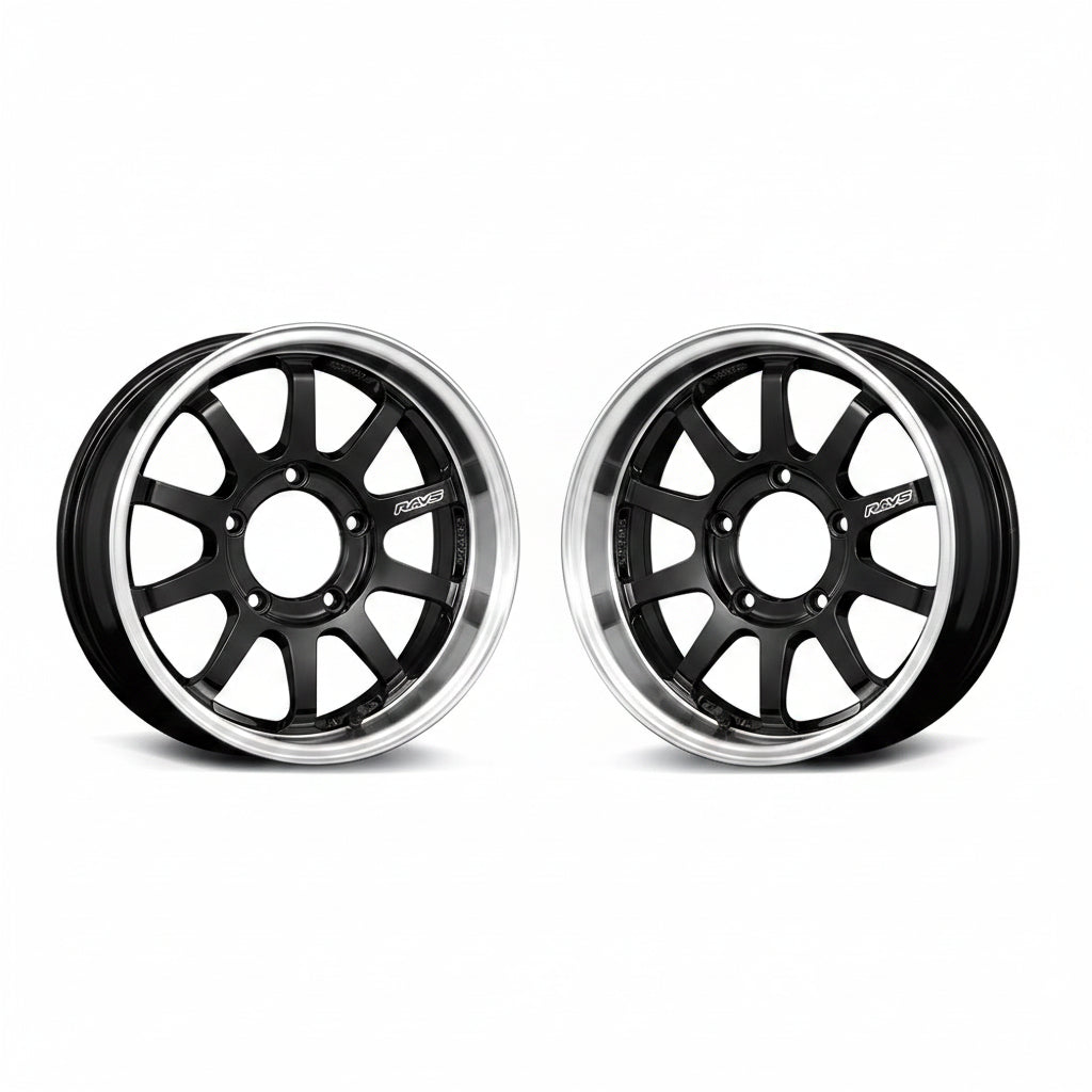 Rays | RAYS OFFROAD A-LAP-J Black/Rim DC | 5X139.7 | 16X6.0 -5 (Pair)