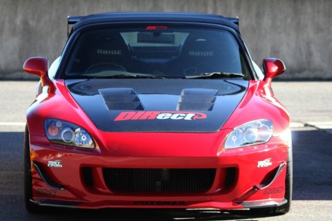 Aero Tech | Wide Body Kit for Honda S2000 (AP1/AP2) - Optional Black Mesh for Front BumperUMPER (equipped on demo car)