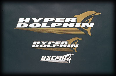 HYPER DOLPHIN Sticker for Universal by Freeway Dolphin