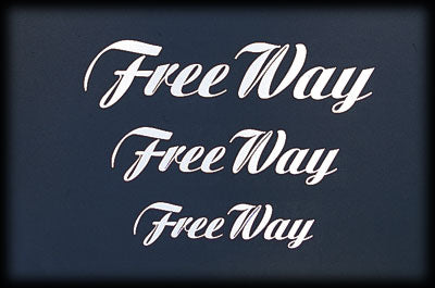 FreeWay Logo Sticker for Universal by Freeway Dolphin