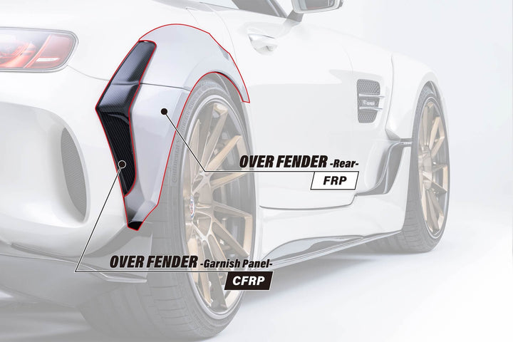 Design Works | Side Step Main Body for Mercedes-AMG GT C Roadster