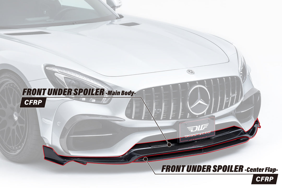 Design Works | Front Over Fenders +20mm for Mercedes-AMG GT