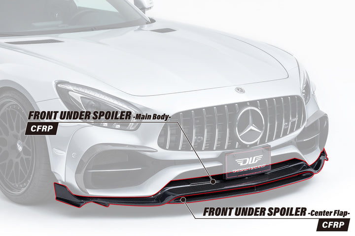 Design Works | Front Over Fenders +20mm for Mercedes-AMG GT