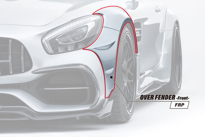 Design Works | Rear Wing & Trunk Panel for Mercedes-AMG GT