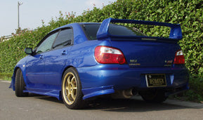 Bomex Racing | Rear Bumper Spats for Subaru Impreza GDB