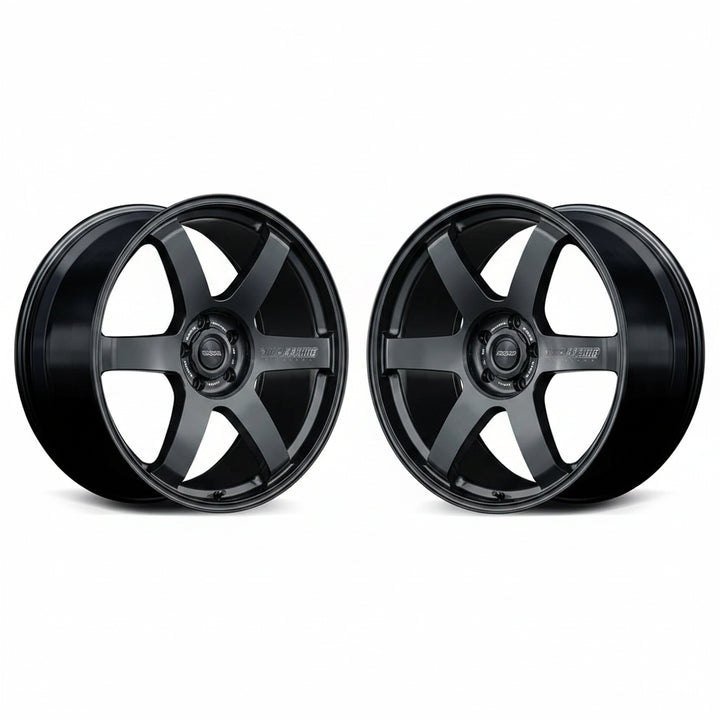 Rays | Volk TE37GC Semigloss Black | 5X112| 23x10.5 +18 (Pair)
