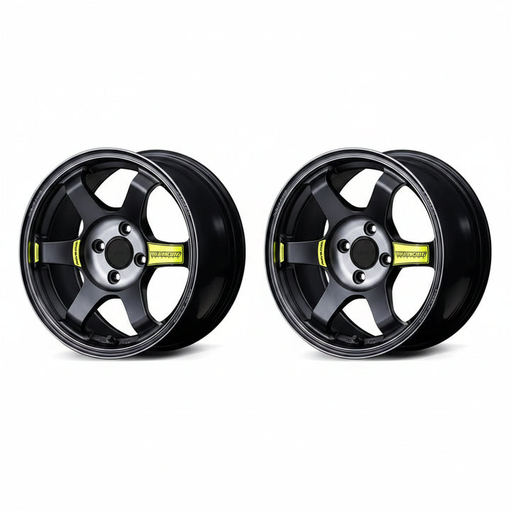 Rays | Volk TE37 SAGA SL M-SPEC Pressed Black | 5X114.3| 15x7.0 +35 (Pair)