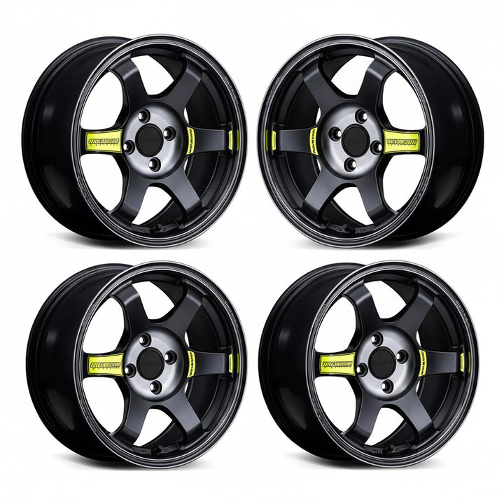 Rays | Volk TE37 SAGA SL M-SPEC Pressed Black | 5X114.3| 15x7.0 +35 (Set)