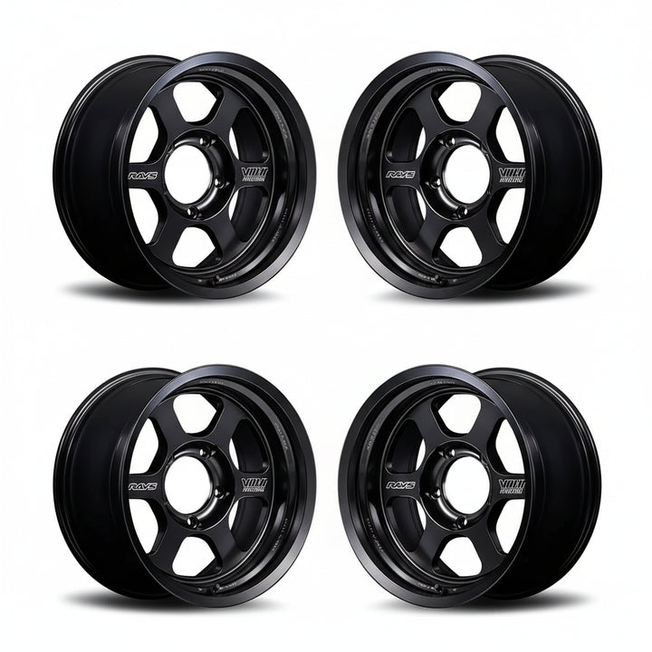 Rays | Volk TE37XT Black Shadow Ltd. Matte Translucent Black | 6X139.7| 17x8.0 +0 (Set)