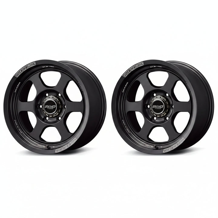 Rays | Volk TE37XT M-SPEC Blast Black | 6X139.7| 18x9.0 +0 (Pair)