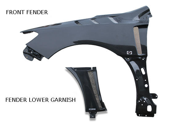ChargeSpeed | Fender Lower Garnish with Duct for Subaru Levorg (VM) - photo 1