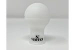 Vertex Monochrome Shift Knob *White with Black Logo*