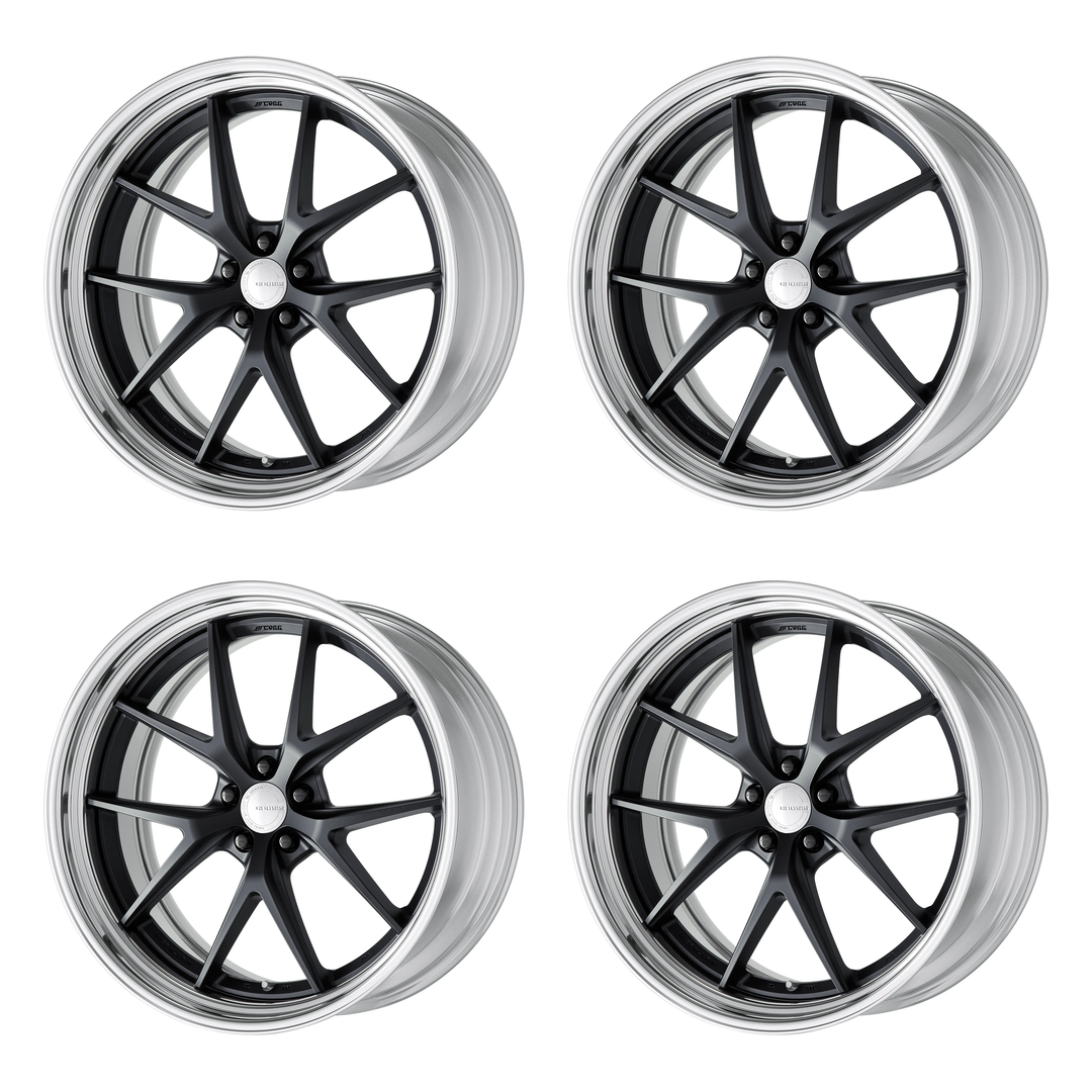 Work Wheels | GNOSIS RXS Matte Black | 5X120 | 22X9 +3 | Step Rim | A Disk (Set)