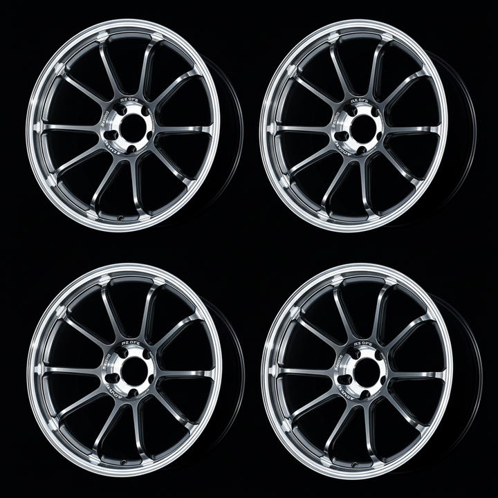 Advan | RZ-DF2 Diamond Cut & Hyper Platinum Black | 5X112 | 19X9.5 +38 (Set)