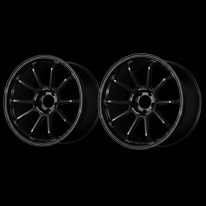 Advan | RZ-DF2 Racing Titanium Black | 5X112 | 19X10.5 +32 (Pair)