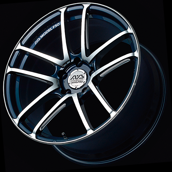 Yokohama | AVS Model F50 Platinum Blue | 5X112 | 19X8.0 +48 (Pair)