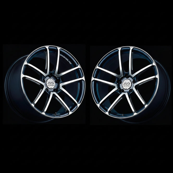 Yokohama | AVS Model F50 Platinum Blue | 5X120 | 19X8.0 +45 (Pair)