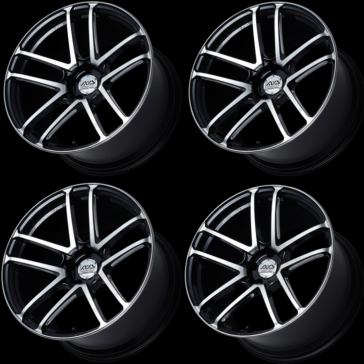 Yokohama | AVS Model F50 Gloss Black | 5X112 | 19X9.5 +29 (Set)