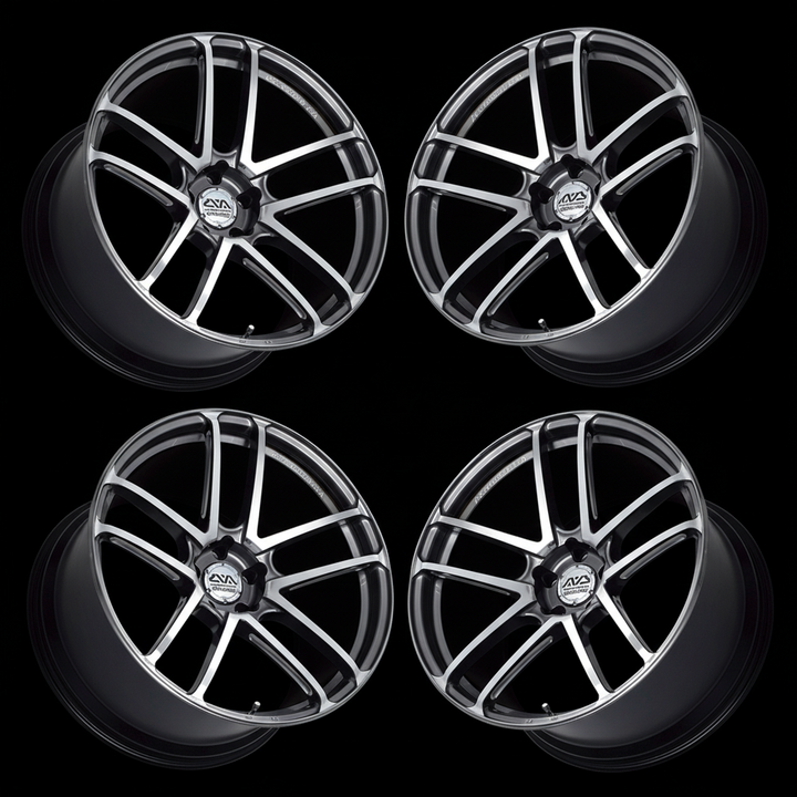Yokohama | AVS Model F50 Platinum Black | 5X112 | 20X9.5 +29 (Set)