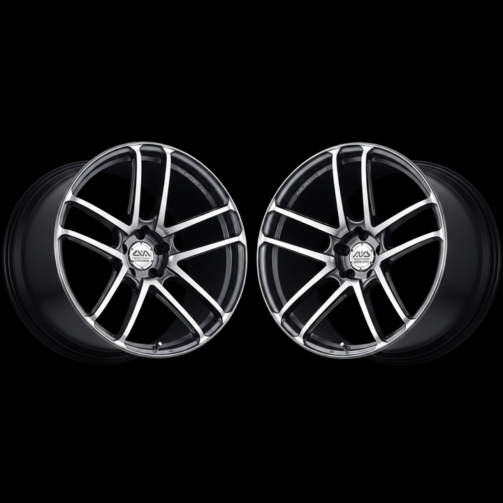 Yokohama | AVS Model F50 Platinum Black | 5X112 | 19X8.0 +48 (Pair)