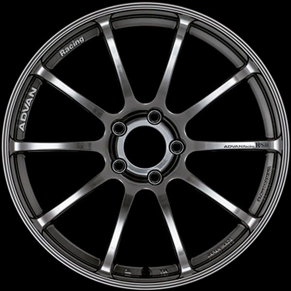 Advan | RSII Racing Hyper Black | 4X100 | 17X7.0 +42