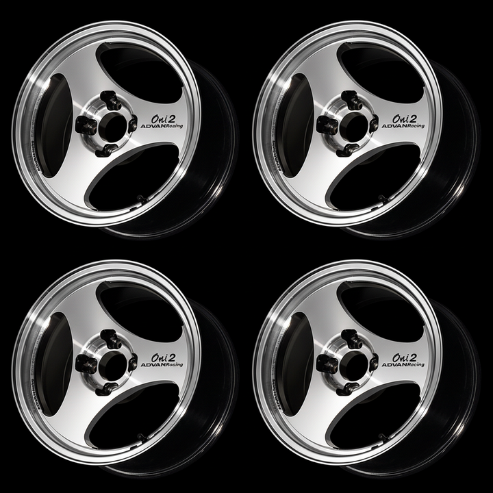 Advan | ONI2 Machining & Diamond Cut | 4X100 | 14X5.5 +45 (Set)