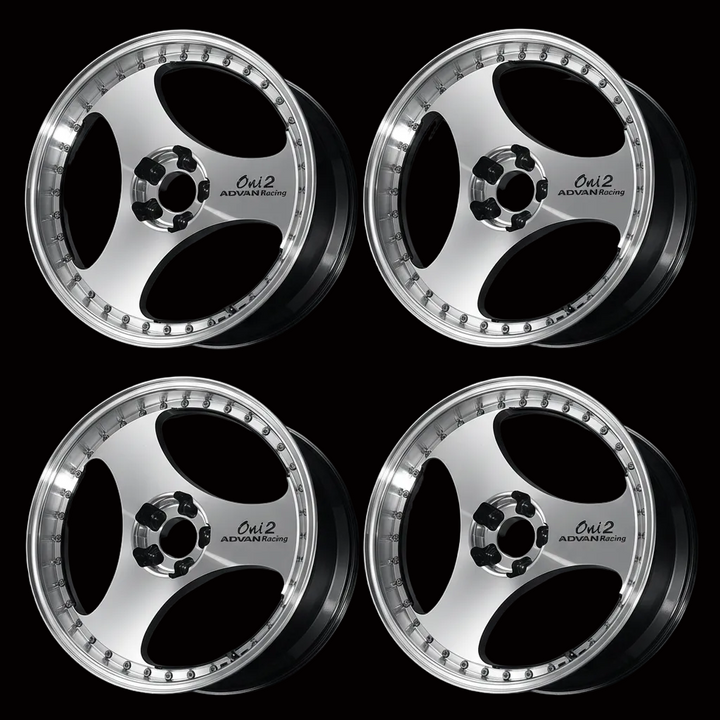 Advan | ONI2 Progressive Machining & Diamond Cut | 5X114.3 | 20X9.0 +30 (Set)