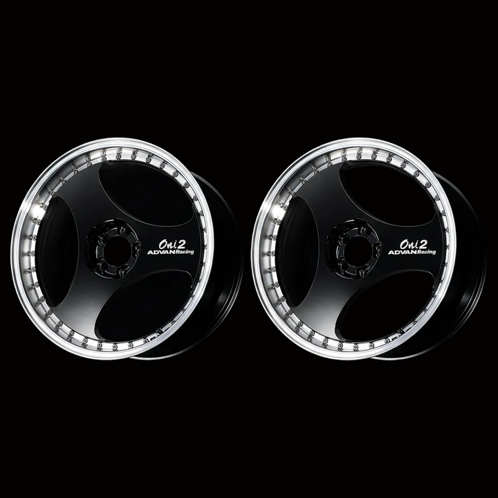Advan | ONI2 Progressive Machining & Racing Gloss Black | 5X114.3 | 20X8.5 +33 (Pair)