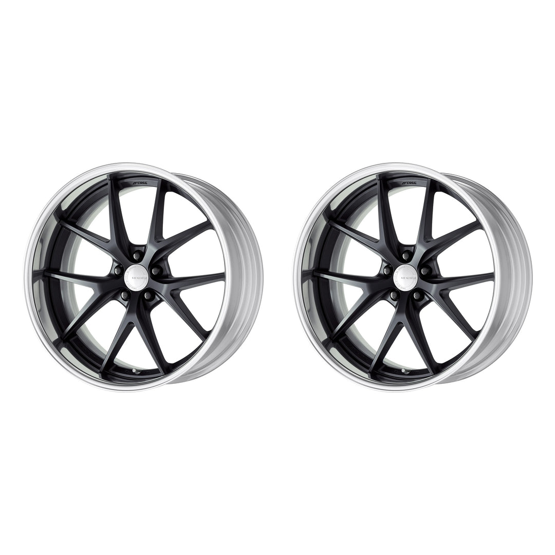 Work Wheels | GNOSIS RXS Matte Black | 5X112 | 21X9.5 +1 | Full Reverse | A Disk (Pair)