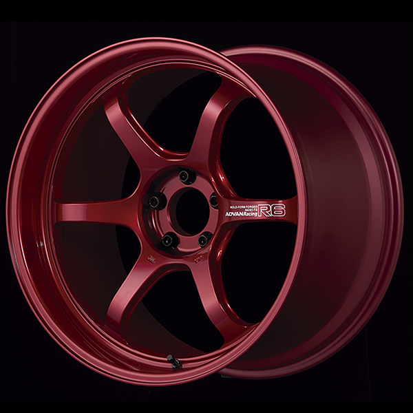 Advan | R6 Racing Candy Red | 5X100 | 18X8.0 +45 (Pair)