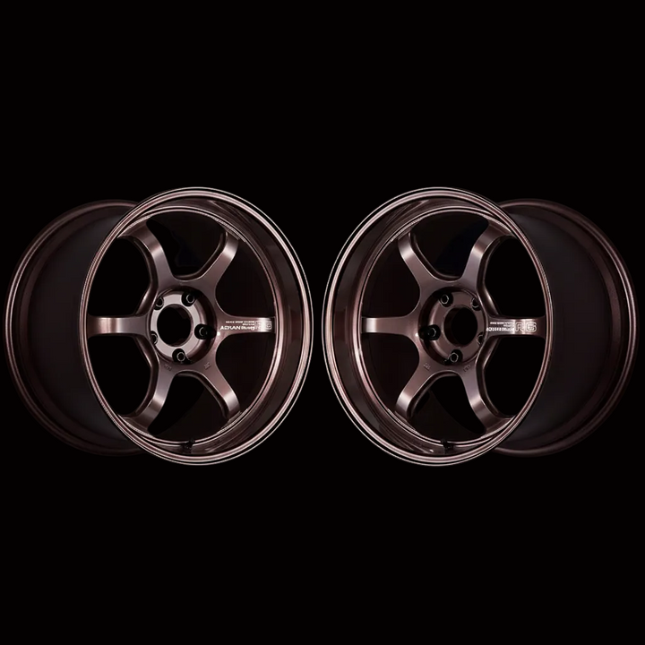 Advan | R6 Racing Copper Bronze | 5X100 | 18X8.5 +45 (Pair)