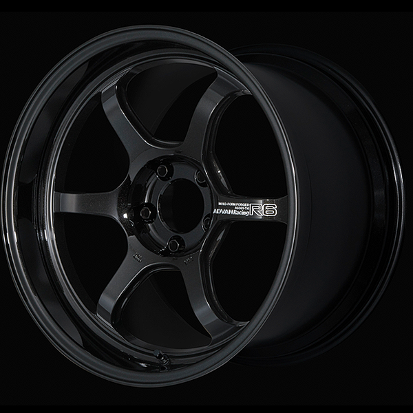 Advan | R6 Racing Titanium Black | 5X100 | 18X7.5 +44