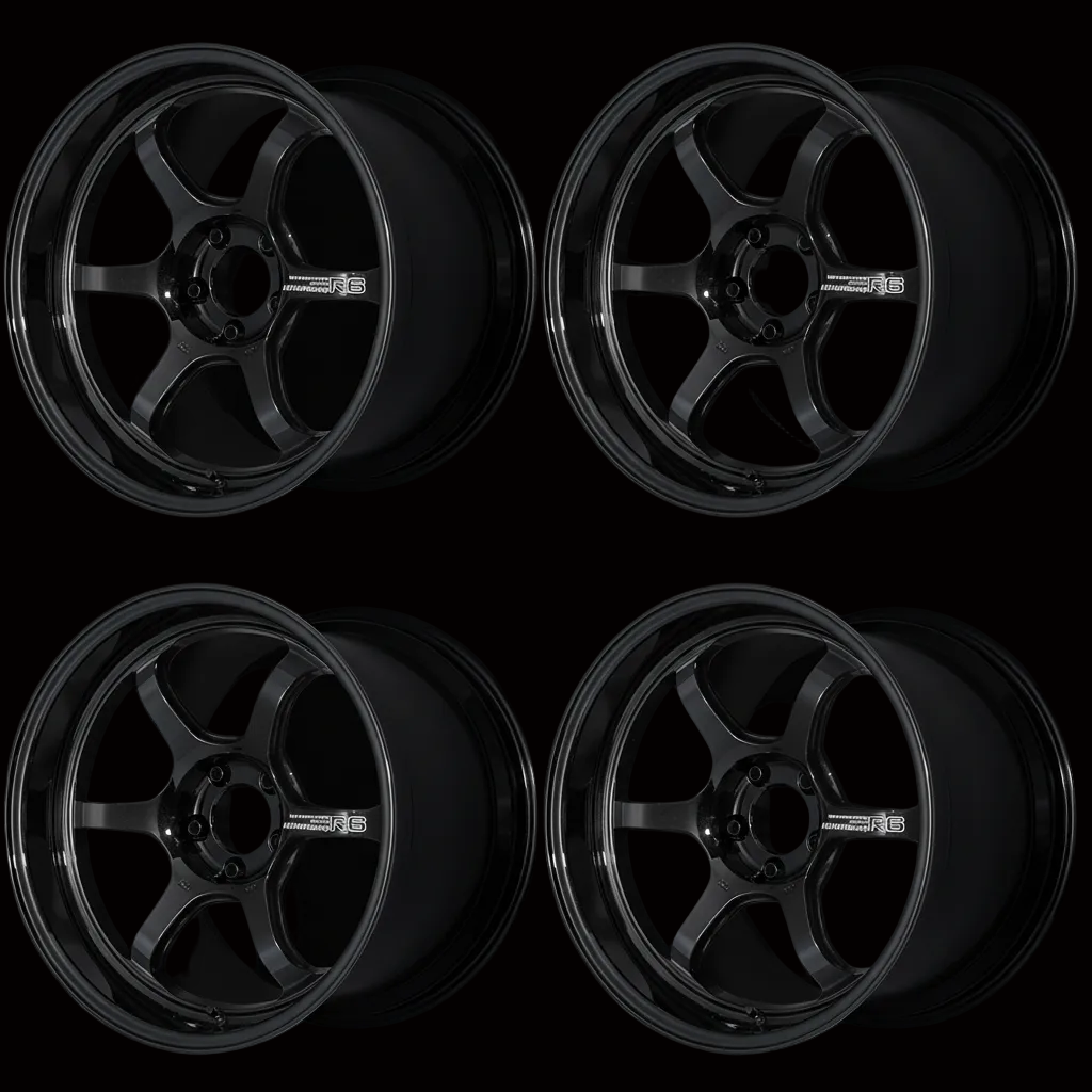 Advan | R6 Racing Titanium Black | 5X112 | 20X10.5 +32 (Set)