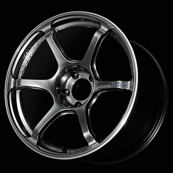 Advan | RG-4 Racing Hyper Black & Ring | 5X114.3 | 17X7.5 +48