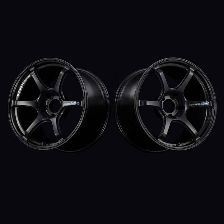 Advan | RG-4 Semi-Gloss Black | 5X100 | 18X9.5 +45 (Pair)