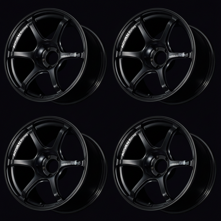 Advan | RG-4 Semi-Gloss Black | 5X100 | 17X8.0 +48 (Set)