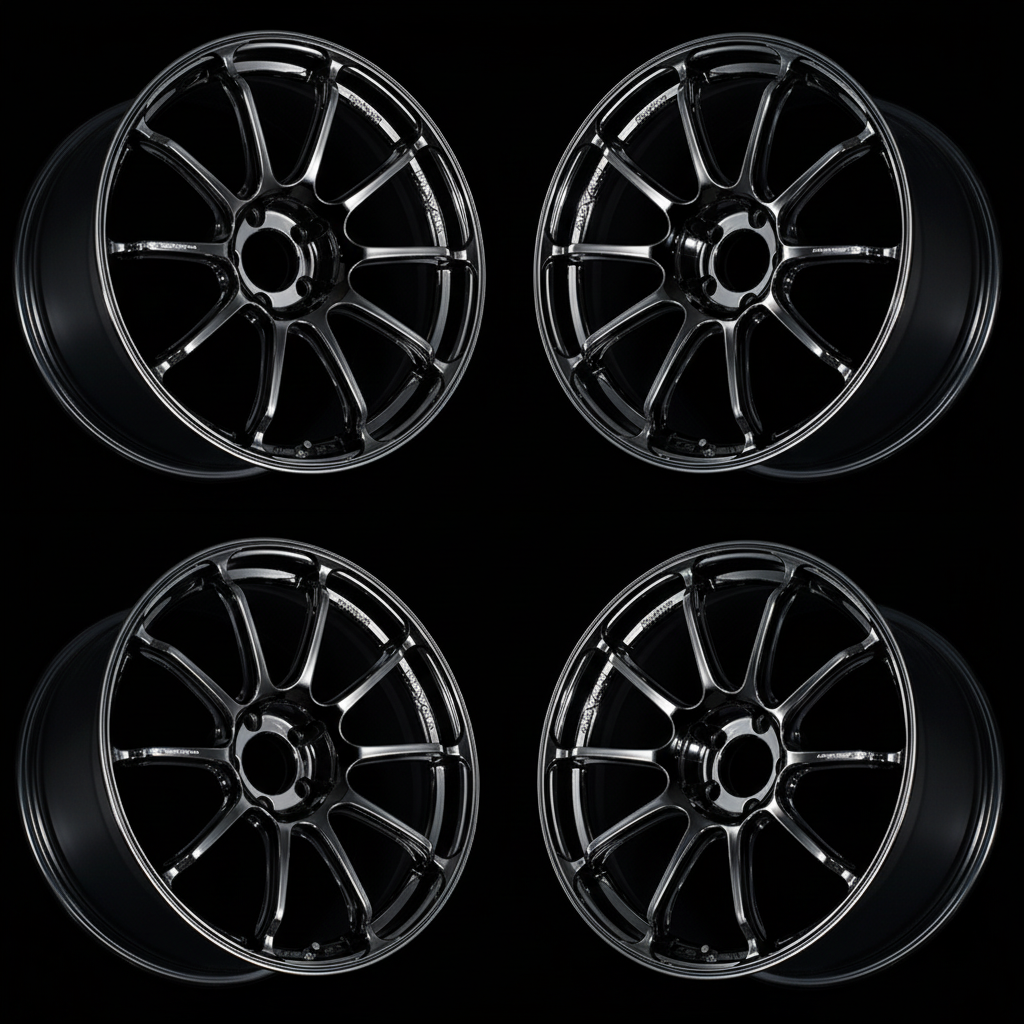 Advan | RSIII Black Chrome | 5X108 | 19X8.5 +45 (Set)